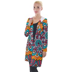 Mandala Spirit Hooded Pocket Cardigan by zappwaits