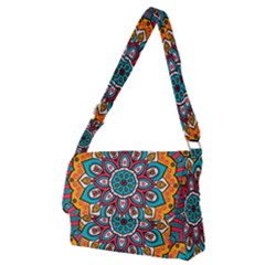 Mandala Spirit Full Print Messenger Bag (m) by zappwaits