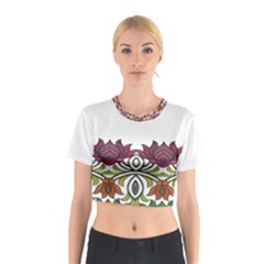 Im Fourth Dimension Colour 3 Cotton Crop Top by imanmulyana