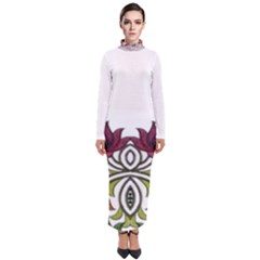 Im Fourth Dimension Colour 3 Turtleneck Maxi Dress by imanmulyana