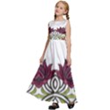 IM Fourth Dimension Colour 3 Kids  Satin Sleeveless Maxi Dress View2