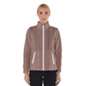 Background-wood Pattern Women s Bomber Jacket View1