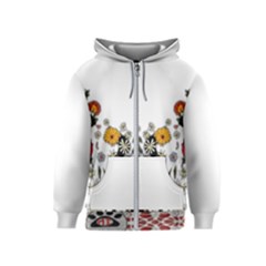 Im Fourth Dimension Colour 10 Kids  Zipper Hoodie by imanmulyana