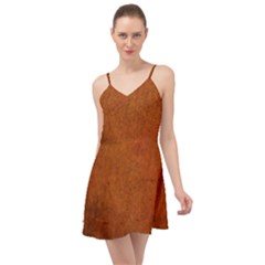 Brown Summer Time Chiffon Dress by nateshop