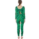 Happy Small Dogs In Calm In The Big Blooming Forest Long Sleeve Catsuit View2