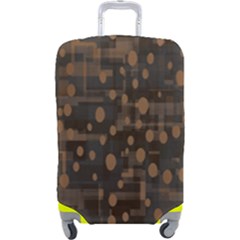 Abstract Dots Luggage Cover (large) by nateshop