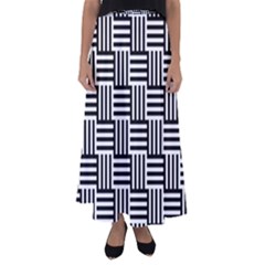 Basket Flared Maxi Skirt by nateshop