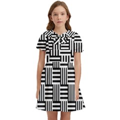 Basket Kids  Bow Tie Puff Sleeve Dress by nateshop