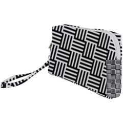 Basket Wristlet Pouch Bag (small) by nateshop