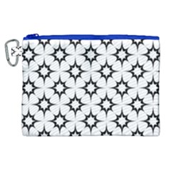 Black-white Canvas Cosmetic Bag (xl) by nateshop