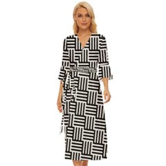 Basket Midsummer Wrap Dress by nateshop