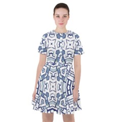 Blue-design Sailor Dress by nateshop