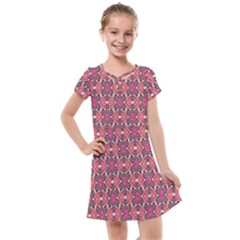 Pattern Motif Kids  Cross Web Dress by nateshop