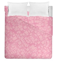 Pink Duvet Cover Double Side (queen Size) by nateshop