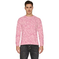 Pink Men s Fleece Sweatshirt by nateshop