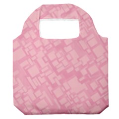 Pink Premium Foldable Grocery Recycle Bag by nateshop