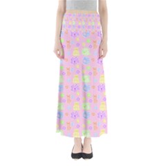 Dungeons And Cuties Full Length Maxi Skirt by thePastelAbomination