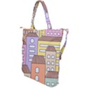 Houses City Architecture Building Shoulder Tote Bag View2