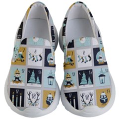 Advent Calendar Kids Lightweight Slip Ons by Sapixe