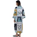 Advent Calendar Maxi Satin Kimono View2