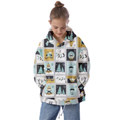 Advent Calendar Kids  Oversized Hoodie by Sapixe