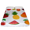 Fruits Cartoon Fitted Sheet (California King Size) View1