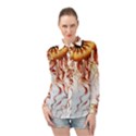 Animal Art Forms In Nature Jellyfish Long Sleeve Chiffon Shirt View1