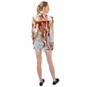 Animal Art Forms In Nature Jellyfish Long Sleeve Chiffon Shirt View2