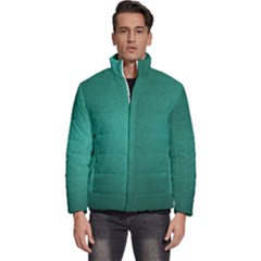 Background-green Men s Puffer Bubble Jacket Coat by nateshop