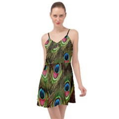 Peacock-army Summer Time Chiffon Dress by nateshop