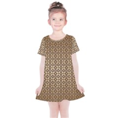 Background-chevron Chocolate Kids  Simple Cotton Dress by nateshop