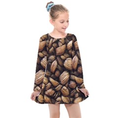 Coffe Kids  Long Sleeve Dress by nateshop