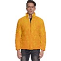 Background-yellow Men s Puffer Bubble Jacket Coat View1