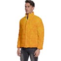 Background-yellow Men s Puffer Bubble Jacket Coat View2