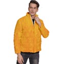 Background-yellow Men s Puffer Bubble Jacket Coat View3