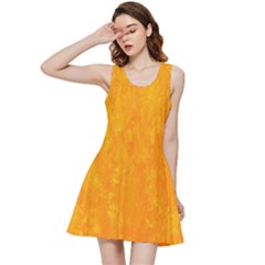 Background-yellow Inside Out Racerback Dress by nateshop