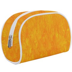 Background-yellow Make Up Case (large) by nateshop