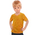 Background-yellow Kids  Sports Tee View1