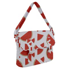 Watermelons Fruits Tropical Fruits Buckle Messenger Bag by Amaryn4rt