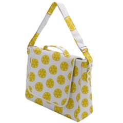 Fruit Food Juicy Organic Yellow Box Up Messenger Bag by Wegoenart