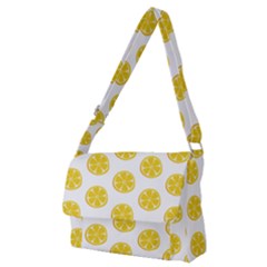 Fruit Food Juicy Organic Yellow Full Print Messenger Bag (m) by Wegoenart