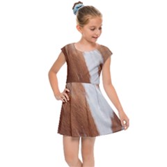 Horse Coat Animal Equine Kids  Cap Sleeve Dress by artworkshop