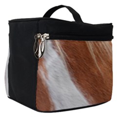 Horse Coat Animal Equine Make Up Travel Bag (small) by artworkshop