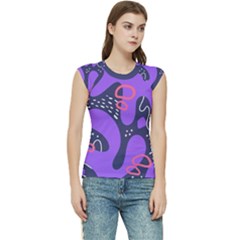 Abstract Background Shape Shapes Women s Raglan Cap Sleeve Tee by Wegoenart