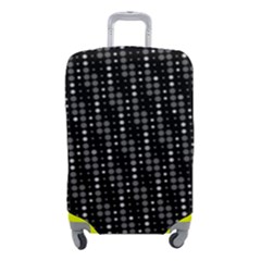 Illustration  Dots Dot Geometric Pattern Digital Art Luggage Cover (small) by Wegoenart