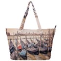 Black Several Boats - Colorful Italy  Full Print Shoulder Bag View1