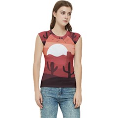 Artistic Digital Landscape Art Women s Raglan Cap Sleeve Tee by Wegoenart