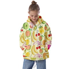 Seamless-fruit Kids  Oversized Hoodie by nateshop