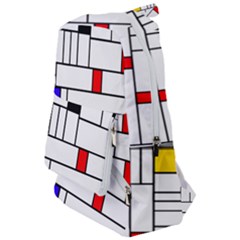Illustration Geometric Abstract Plates Mosaic Travelers  Backpack by Wegoenart