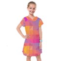 Illustration Geometric Pattern Design Graphic Kids  Drop Waist Dress View1